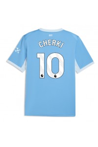 Manchester City Rayan Cherki #10 Jalkapallovaatteet Kotipaita 2026-27 Lyhythihainen